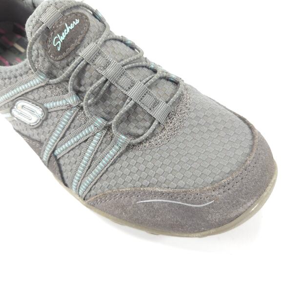 Skechers Flex Appeal 3.0 Lace Up Running Shoe Womens Size 8 59500S Gray - Picture 8 of 9
